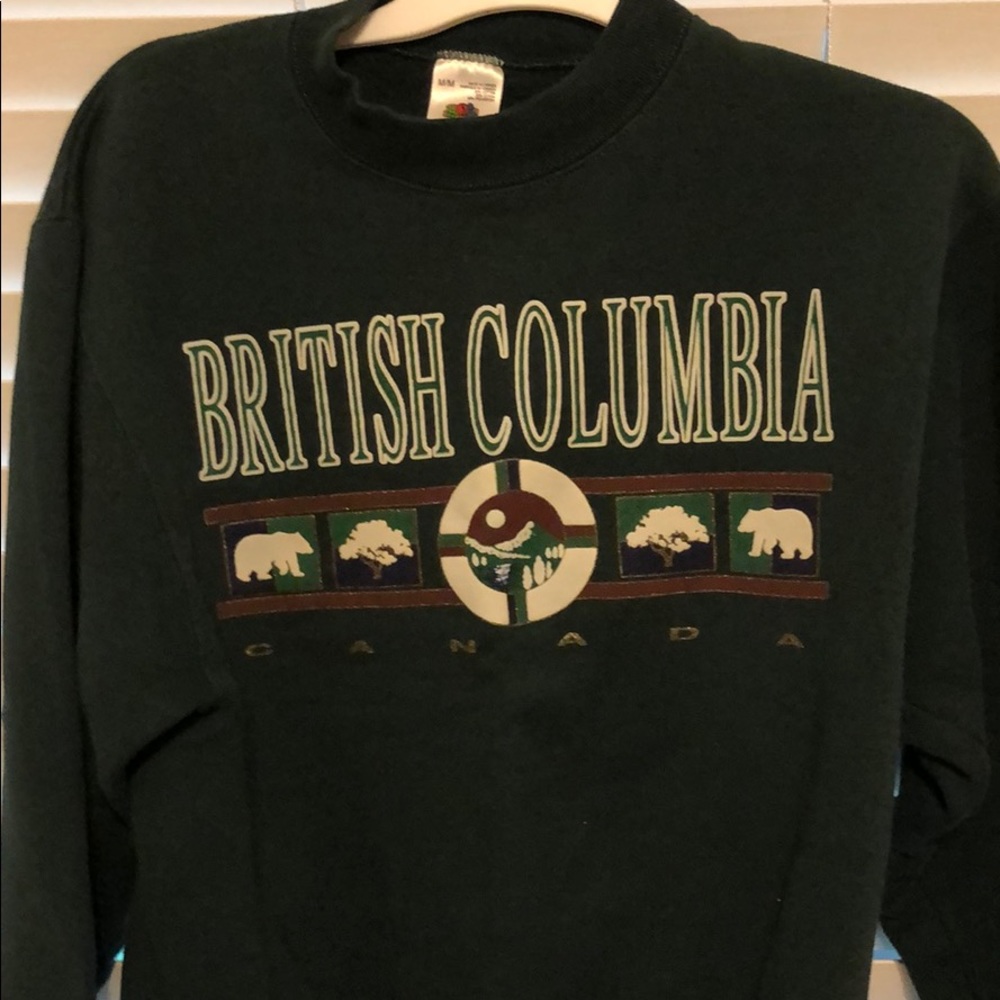 British Columbia pullover